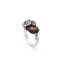 Anello GIOVANNI RASPINI in argento, goccia peonie - 12422