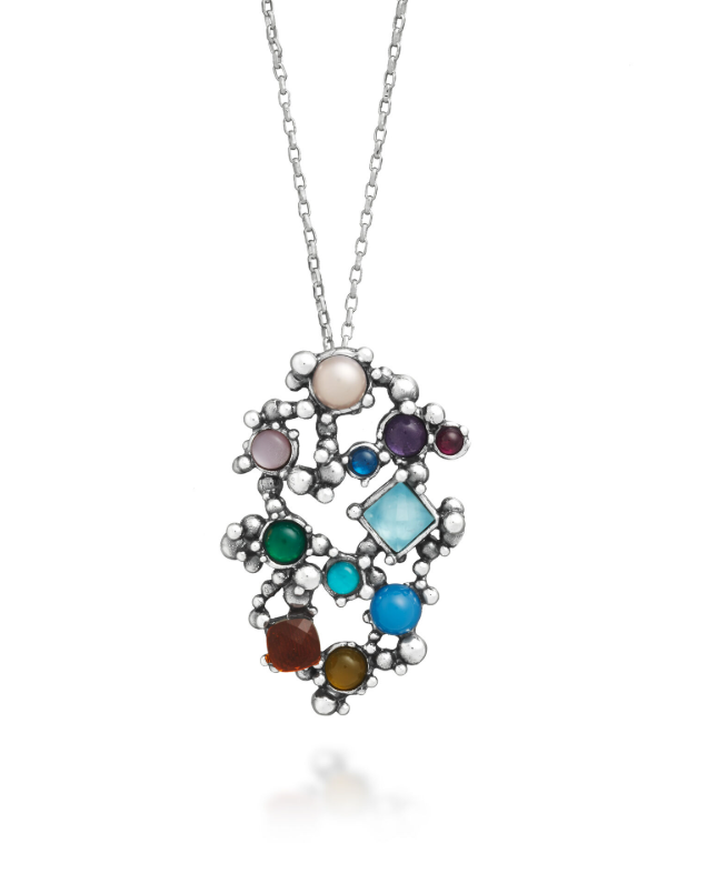 Collana Giovanni Raspini IN ARGENTO, pendente cocktail - 12526