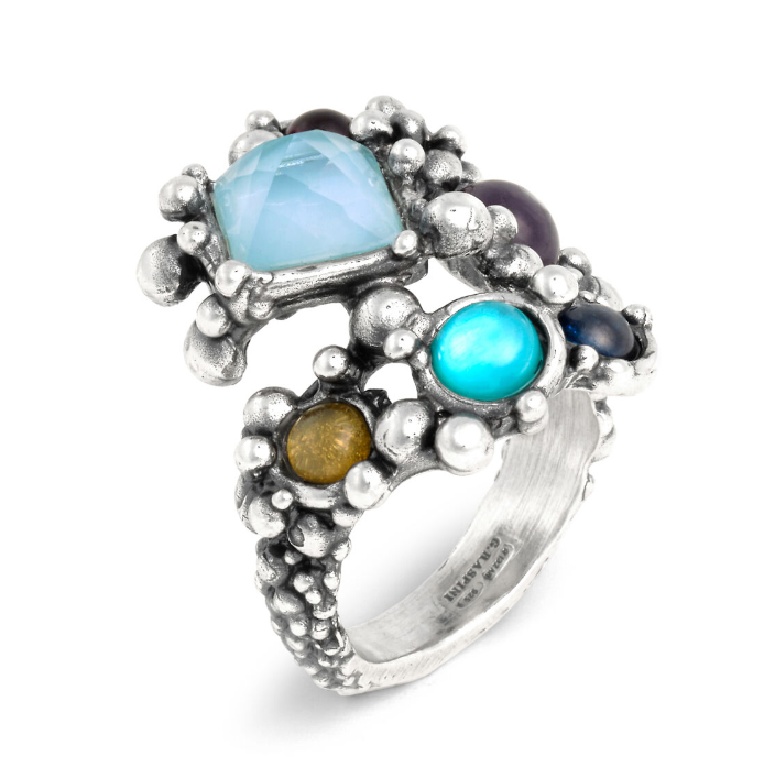 ANELLO GIOVANNI RASPINI IN ARGENTO, cocktail - 12530