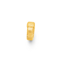 ANELLO GIOVANNI RASPINI IN ARGENTO DORATO, tubogas croco - 12545