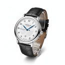 Orologio Montblanc Star Legacy Automatic Day & Date 39 mm, QUADRANTE BIANCO E CINTURINO IN PELLE - 128681