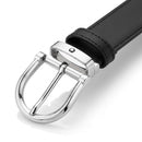 Cintura Montblanc Reversibile Horseshoe 35 mm in Pelle, colore Nero/Marrone - 128783
