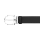 Cintura Montblanc Reversibile Horseshoe 35 mm in Pelle, colore Nero/Marrone - 128783