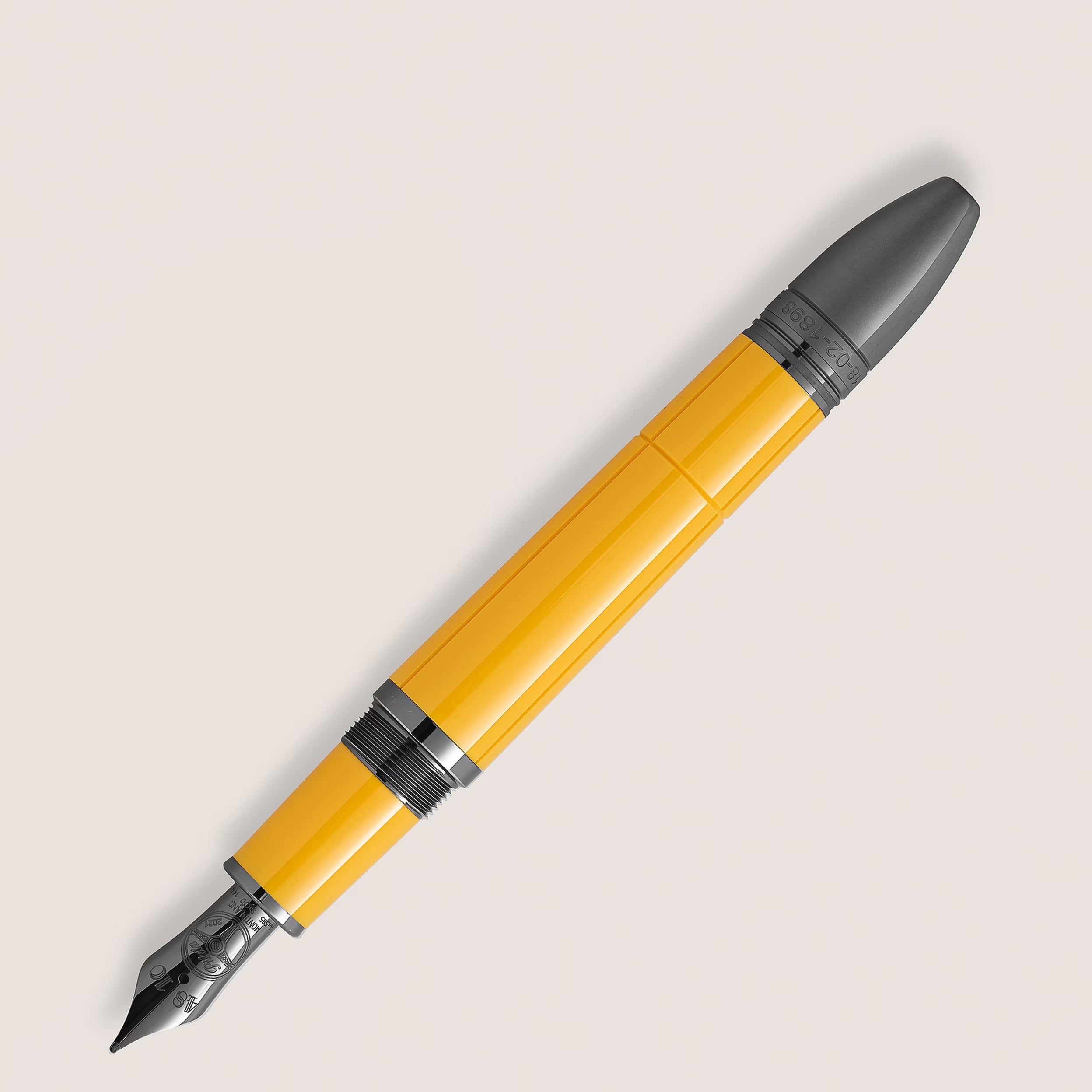 Penna Montblanc Special Edition "The Great Characters" Enzo Ferrari, Stilografica color Giallo Modena - 130661