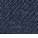 Portacarte Montblanc 6 Tasche in Pelle Sartorial, colore Blu inchiostro - 131721