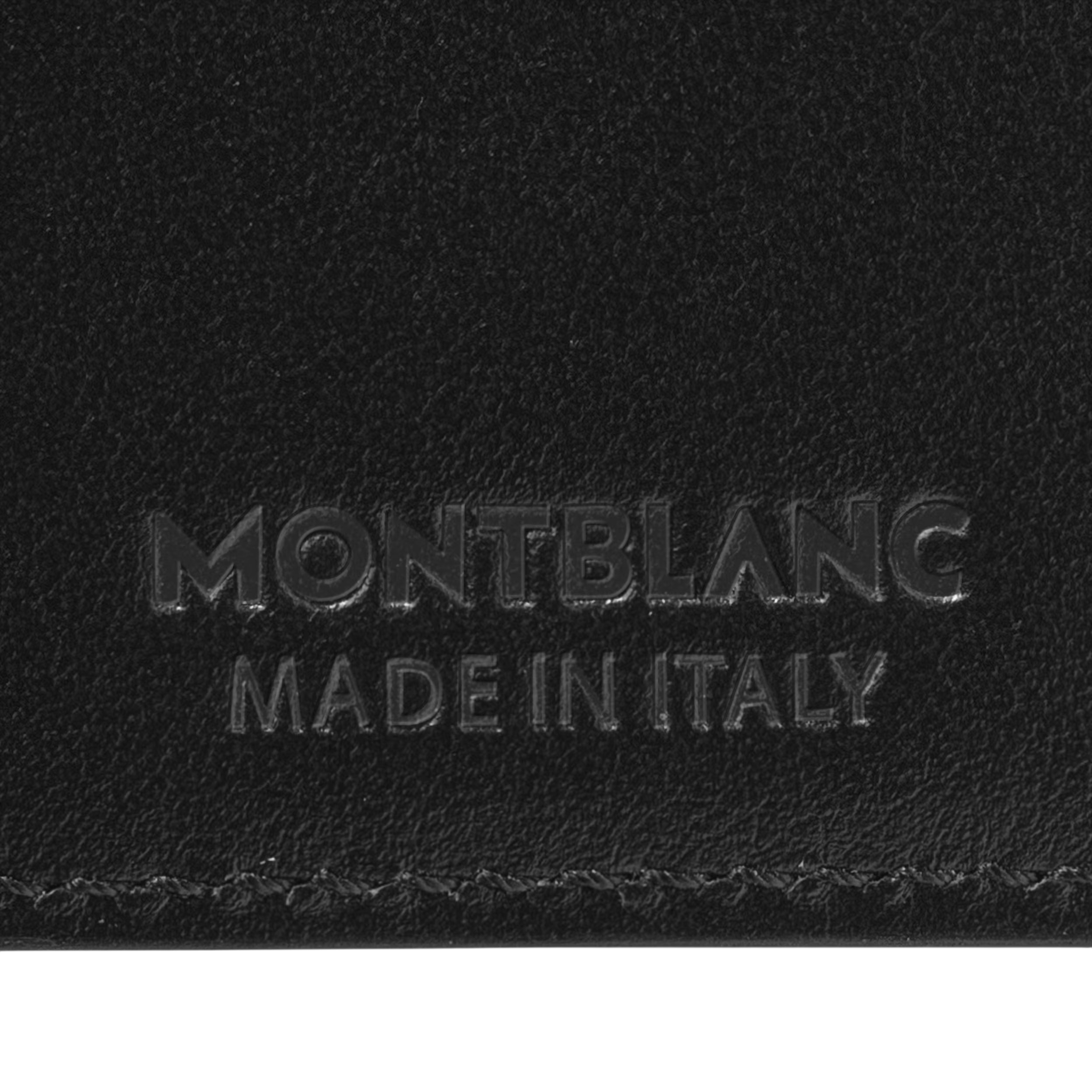 Portafoglio Montblanc 6 Tasche in Pelle Extreme, colore nero - 131762