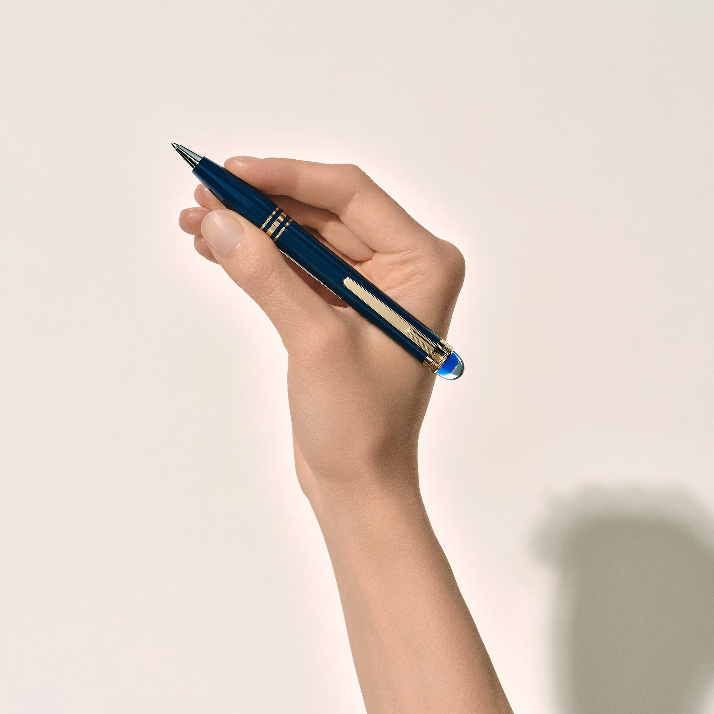 MONTBLANC PENNA A SFERA STARWALKER BLUE PLANET PREGIATA RESINA - 132441