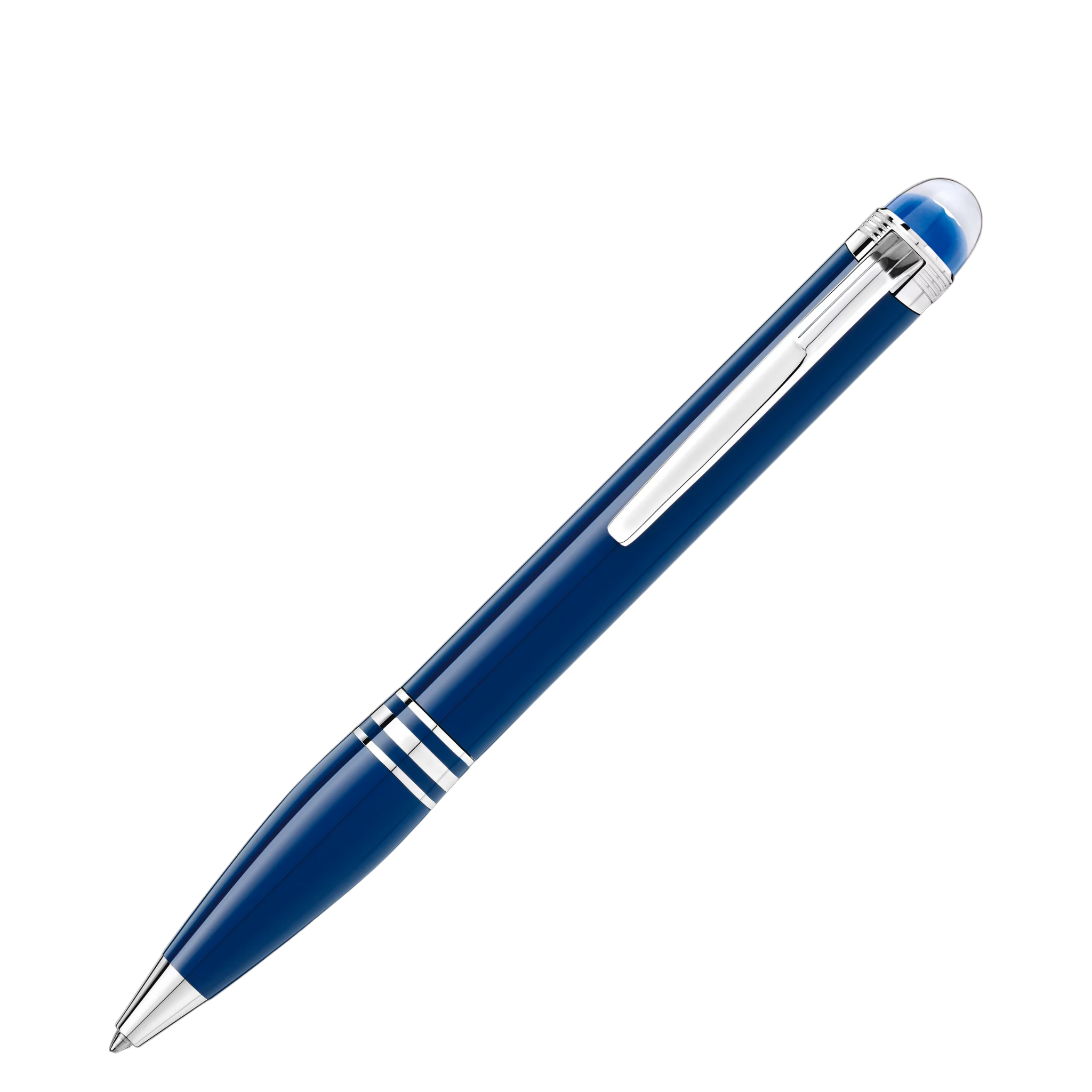 MONTBLANC PENNA A SFERA STARWALKER BLUE PLANET PREGIATA RESINA - 132441