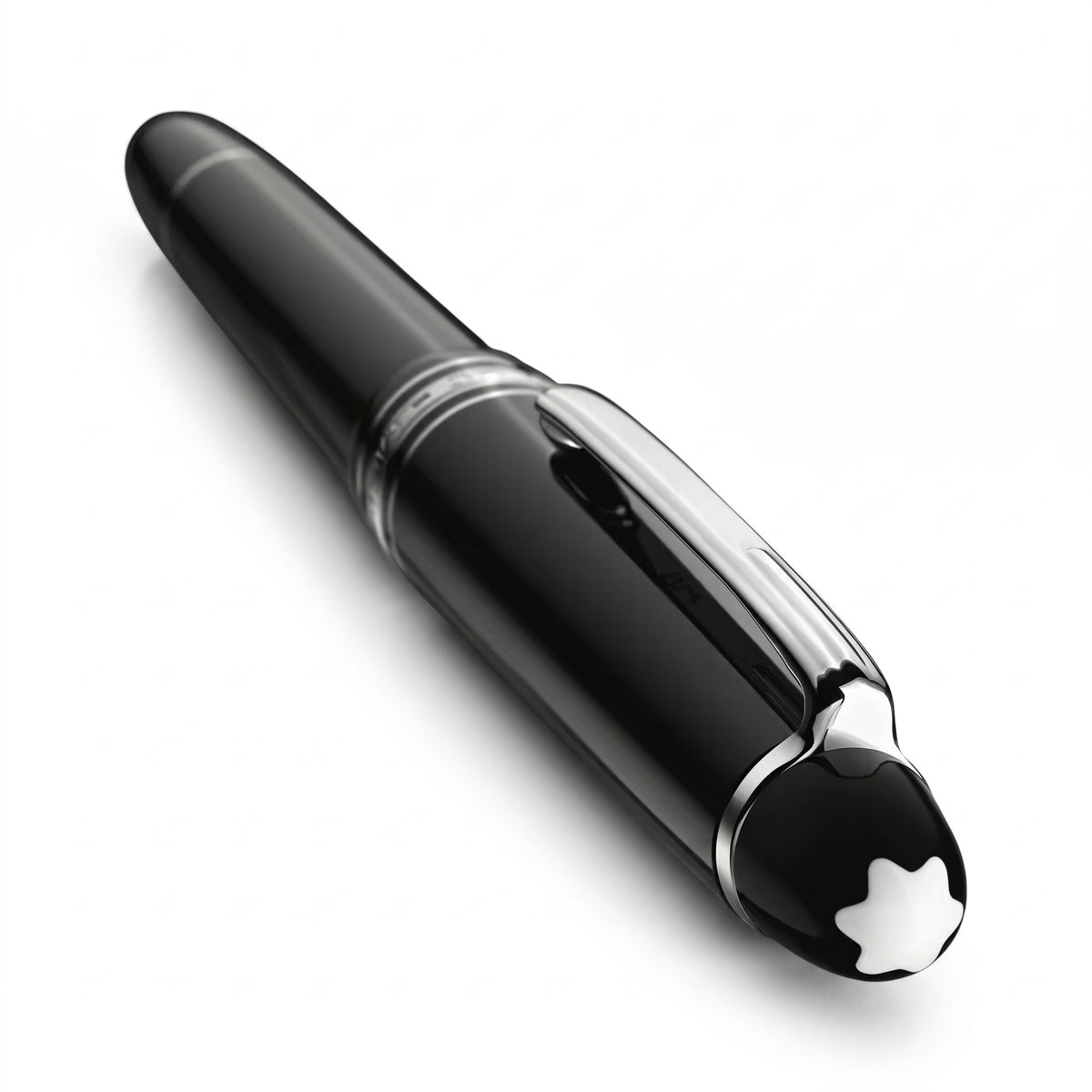 Montblanc penna Roller Meisterstück Placcata in Platino LeGrand - 132451