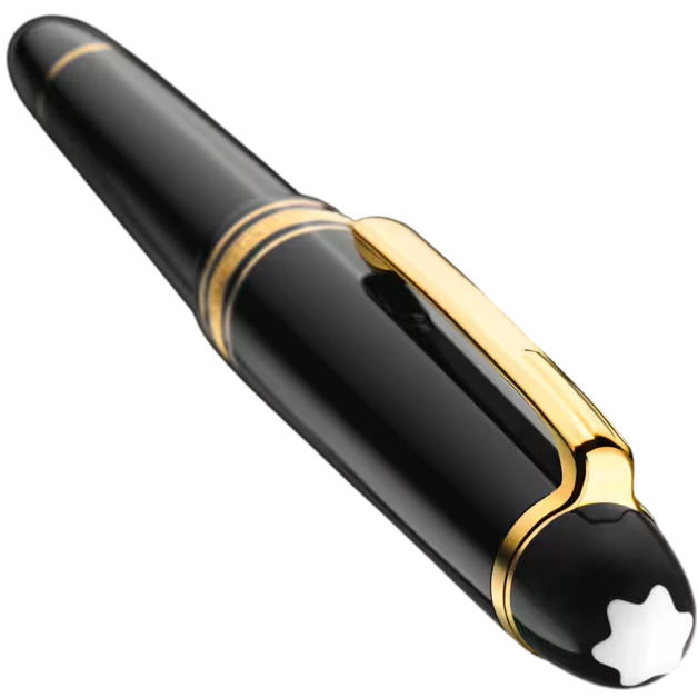 Montblanc penna Roller Meisterstück Placcata in Oro Classique -  132457