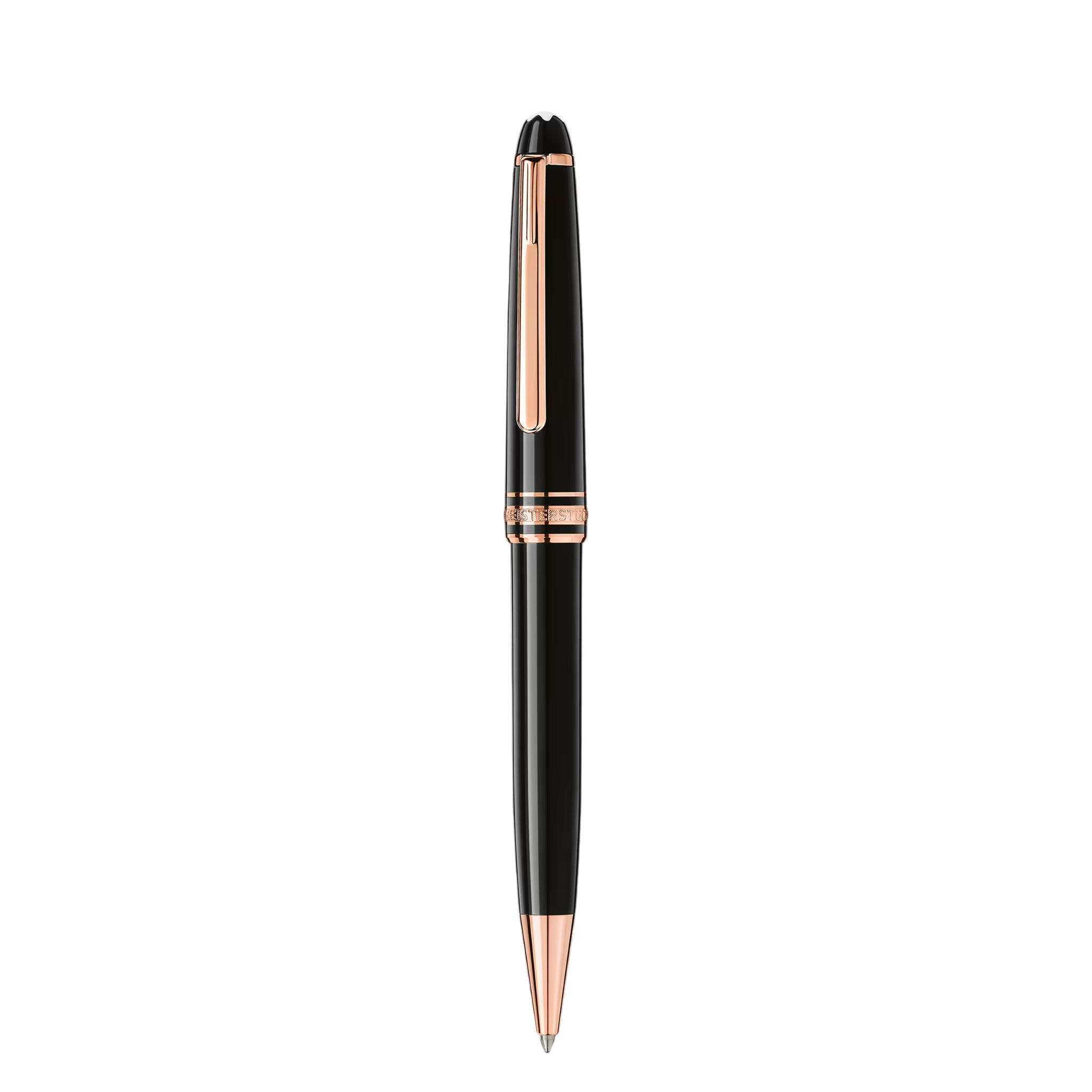 Montblanc Penna a Sfera Meisterstück Placcata in Oro Rosa Classique - 132488