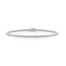 Bracciale Tennis in oro bianco e diamanti, 1.00ct - 1475B01DW175