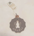 Large silver pendant with angel - GIA76