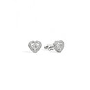 RECARLO ANNIVERSARY LOVE EARRINGS IN GOLD AND DIAMONDS, 0.48ct - E67SC002/046