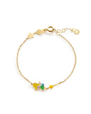 FAIRY TALES - YELLOW GOLD BRACELET INSPIRED BY A BELL - PMG100