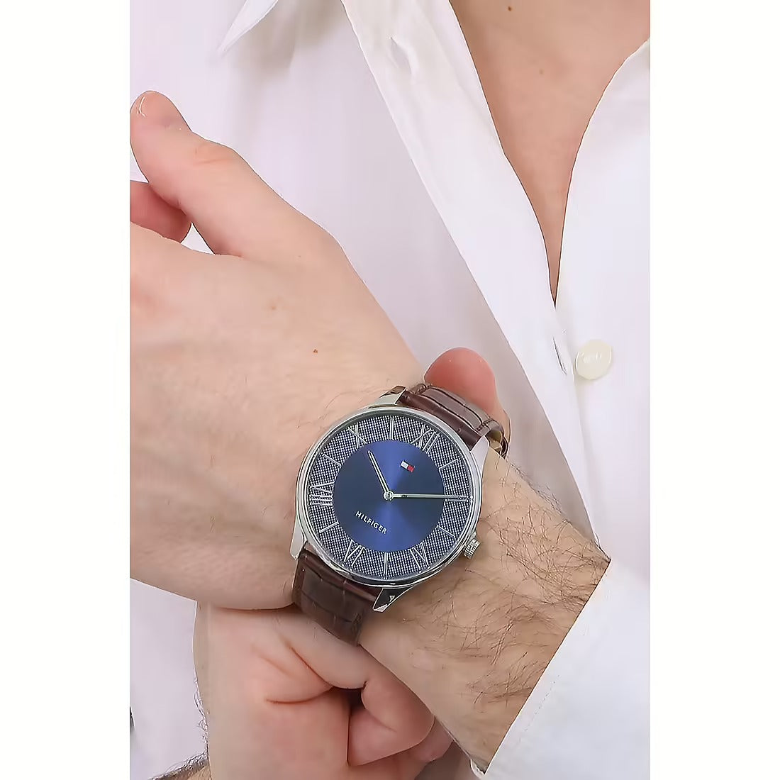 Orologio solo tempo uomo Tommy Hilfiger, collezione Becker, 43mm - 1710536