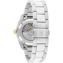 Orologio Tommy Hilfiger, ghiera bicolore rosso e blu, quadrante bianco, automatico, 40mm - 1710551