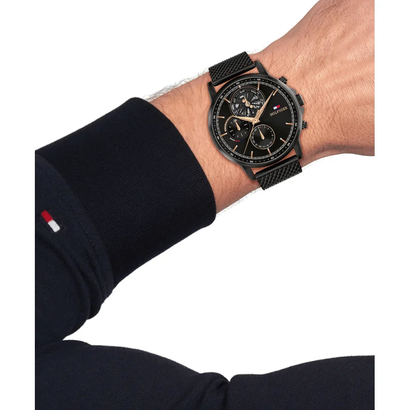 Orologio cronografo da uomo Tommy Hilfiger, collezione Stewart, 44mm - 1710610