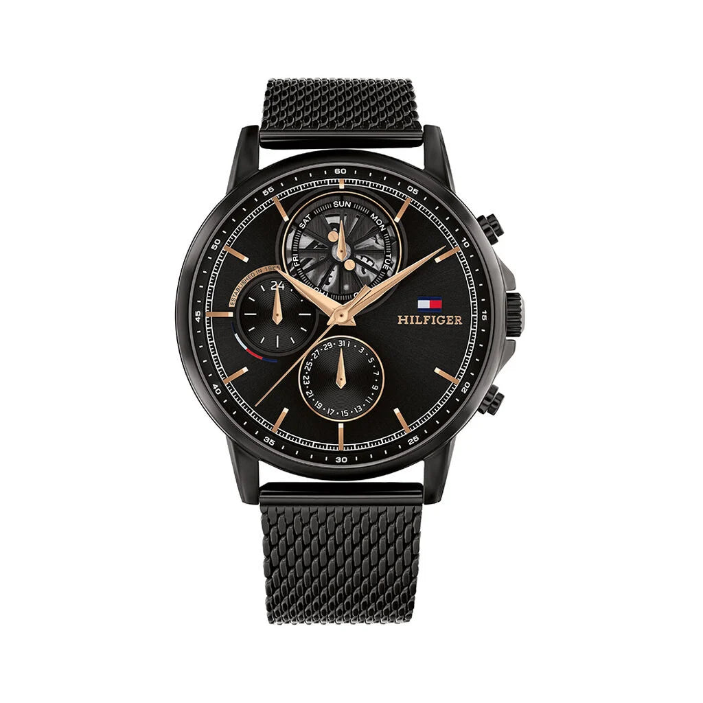 Orologio cronografo da uomo Tommy Hilfiger, collezione Stewart, 44mm - 1710610