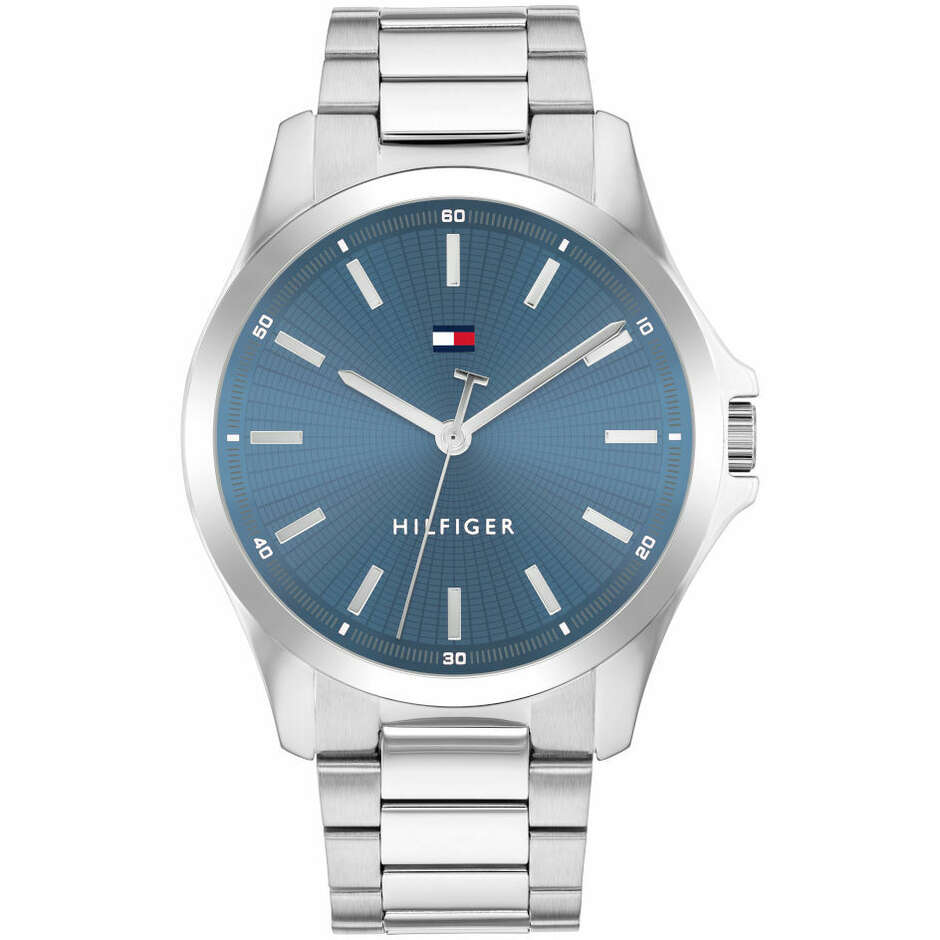 Orologio da uomo Tommy Hilfiger, collezione Bruce, quadrante blu, 43mm - 1710670