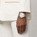 Orologio Tommy Hilfiger Silver ladies con cristalli e Day-Date, collezione Kennedy, versione argento, 38mm - 1782384