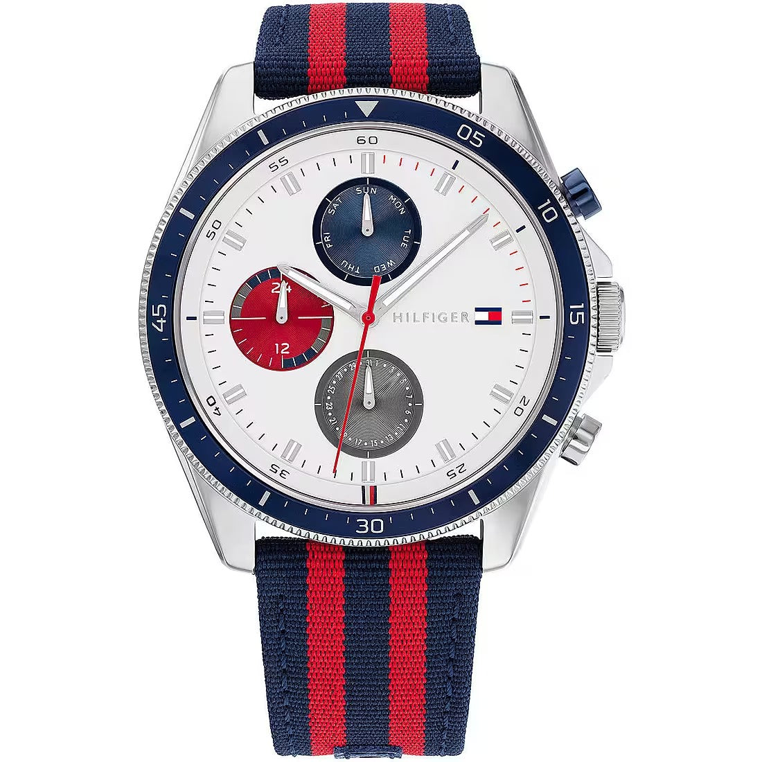 Orologio cronografo uomo Tommy Hilfiger, collezione Parker, 44mm - 1792035