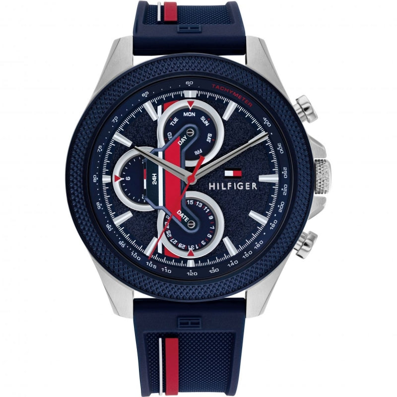 Orologio cronografo uomo Tommy Hilfiger, collezione Clark, 46mm - 1792083