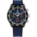 Orologio cronografo uomo Tommy Hilfiger, collezione Carbon, cinturino in caucciù, 42mm - 1792183