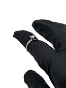 Anello solitario Giorgio Visconti in oro bianco 18KT e diamante centrale, 0.24ct - AB15554E