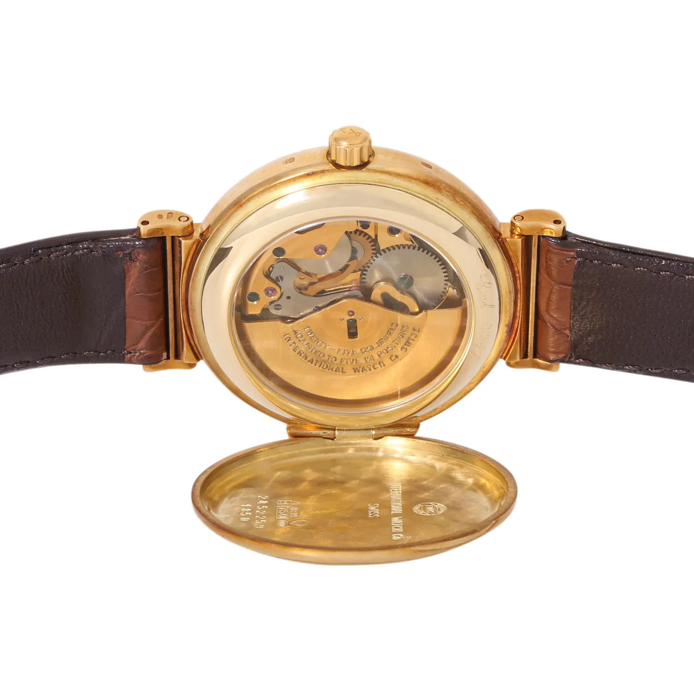 Orologio IWC Da Vinci Vintage, automatico con cassa in oro giallo 18kt, 35mm - 1850-001