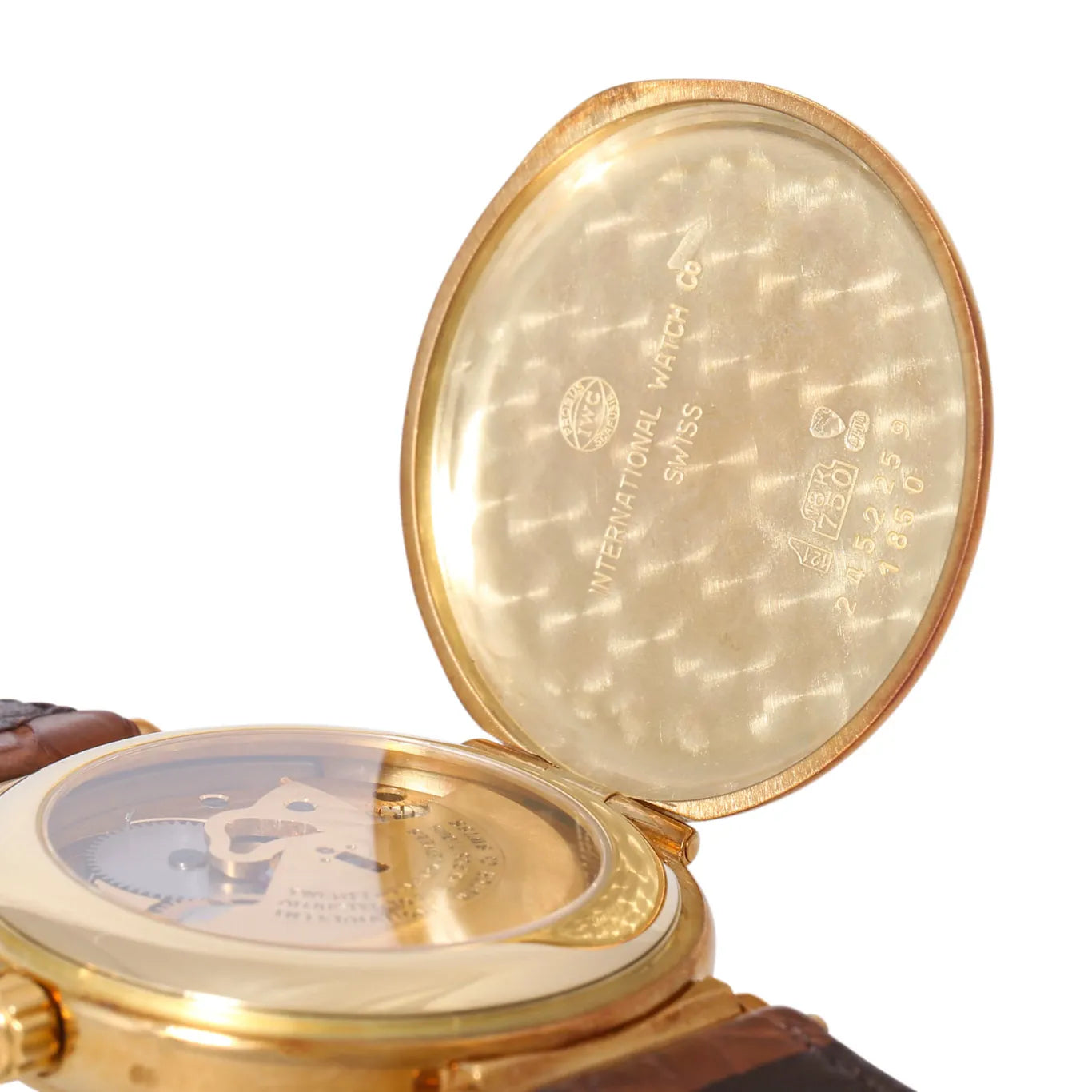 Orologio IWC Da Vinci Vintage, automatico con cassa in oro giallo 18kt, 35mm - 1850-001