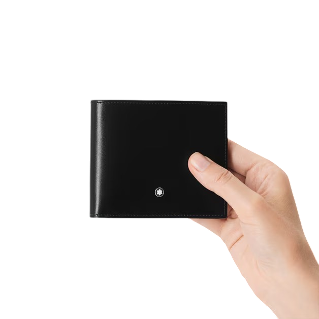 Montblanc Meisterstuck Portafoglio nero 6 scomparti - 198308