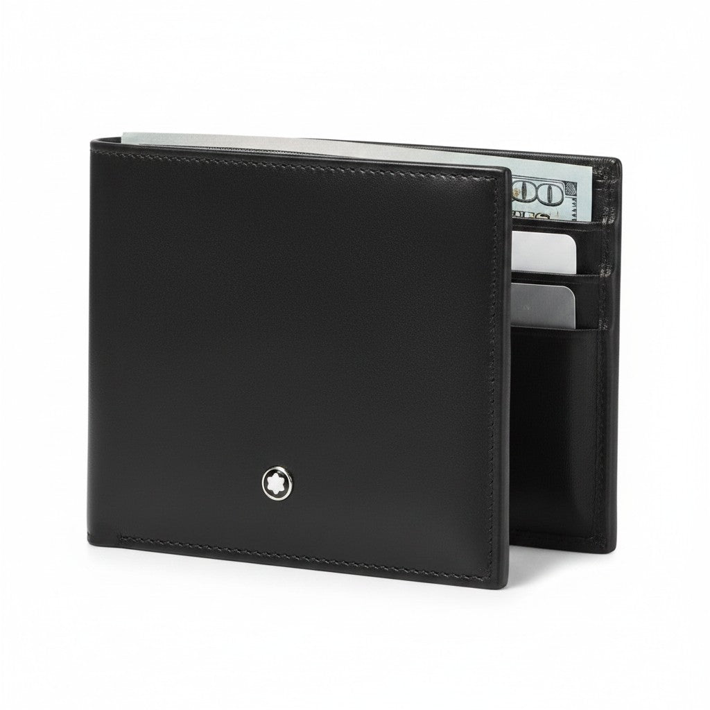 MONTBLANC MEISTERSTÜCK 8-CPT BRIEFTASCHE SCHWARZ - 198310