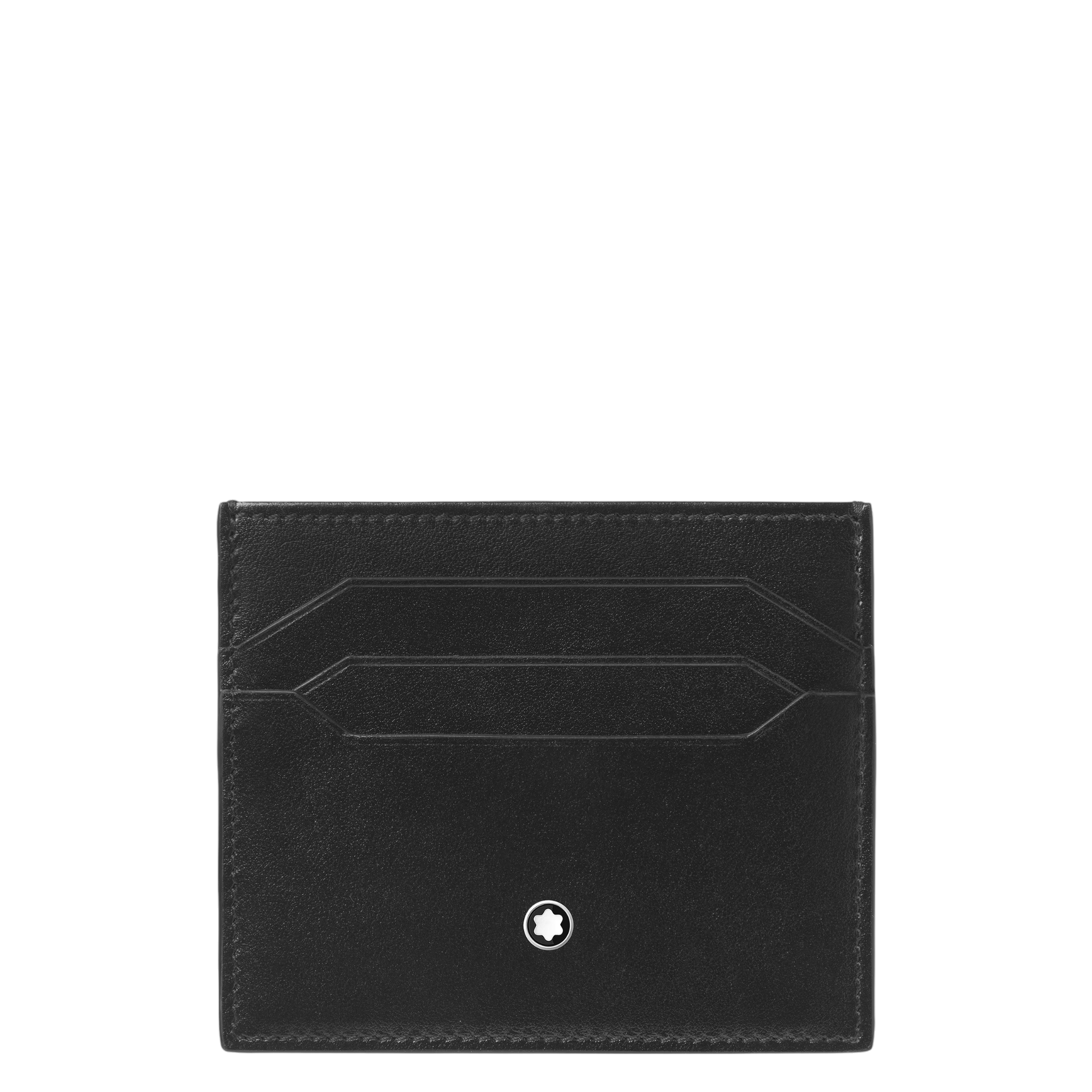 Montblanc Portacarte Meisterstuck a 6 scomparti, colore nero - 198324