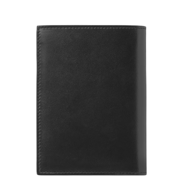 Montblanc Meisterstuck Portafoglio nero verticale 7 scomparti, ID holder - 198380