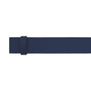 Cinturino reversibile in pelle stampa saffiano blu notte/nero da 35 mm- 198677