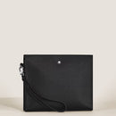 Pochette Montblanc in Pelle Sartorial, colore nero - 198860