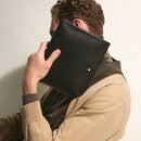 Pochette Montblanc in Pelle Sartorial, colore nero - 198860