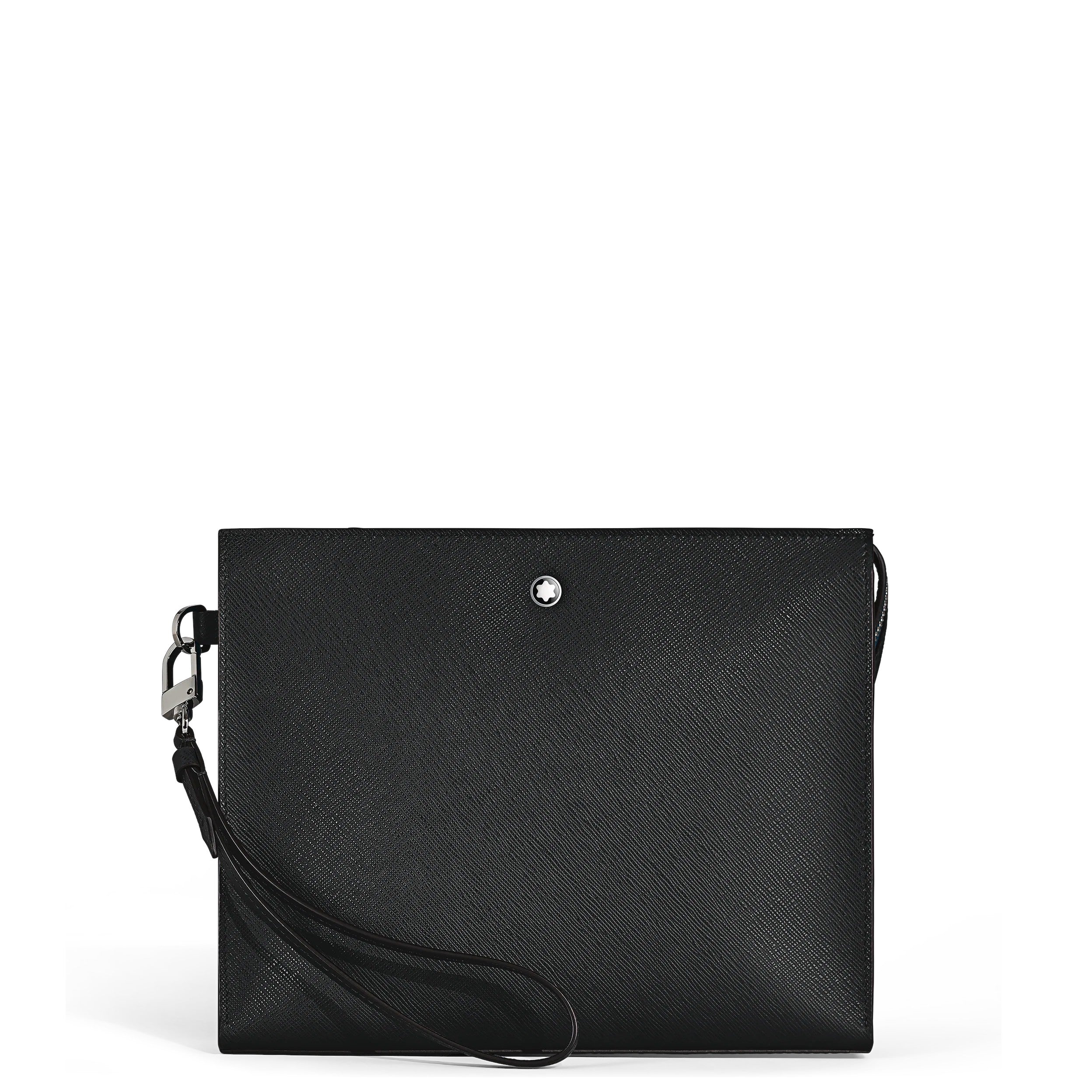 Pochette Montblanc in Pelle Sartorial, colore nero - 198860
