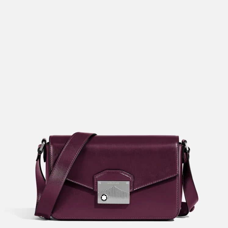 Montblanc Messenger bag mini Meisterstück, colore Cassis - 199282
