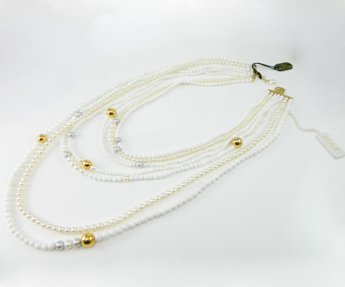 STRAND OF PEARLS NECKLACE - PCL1695