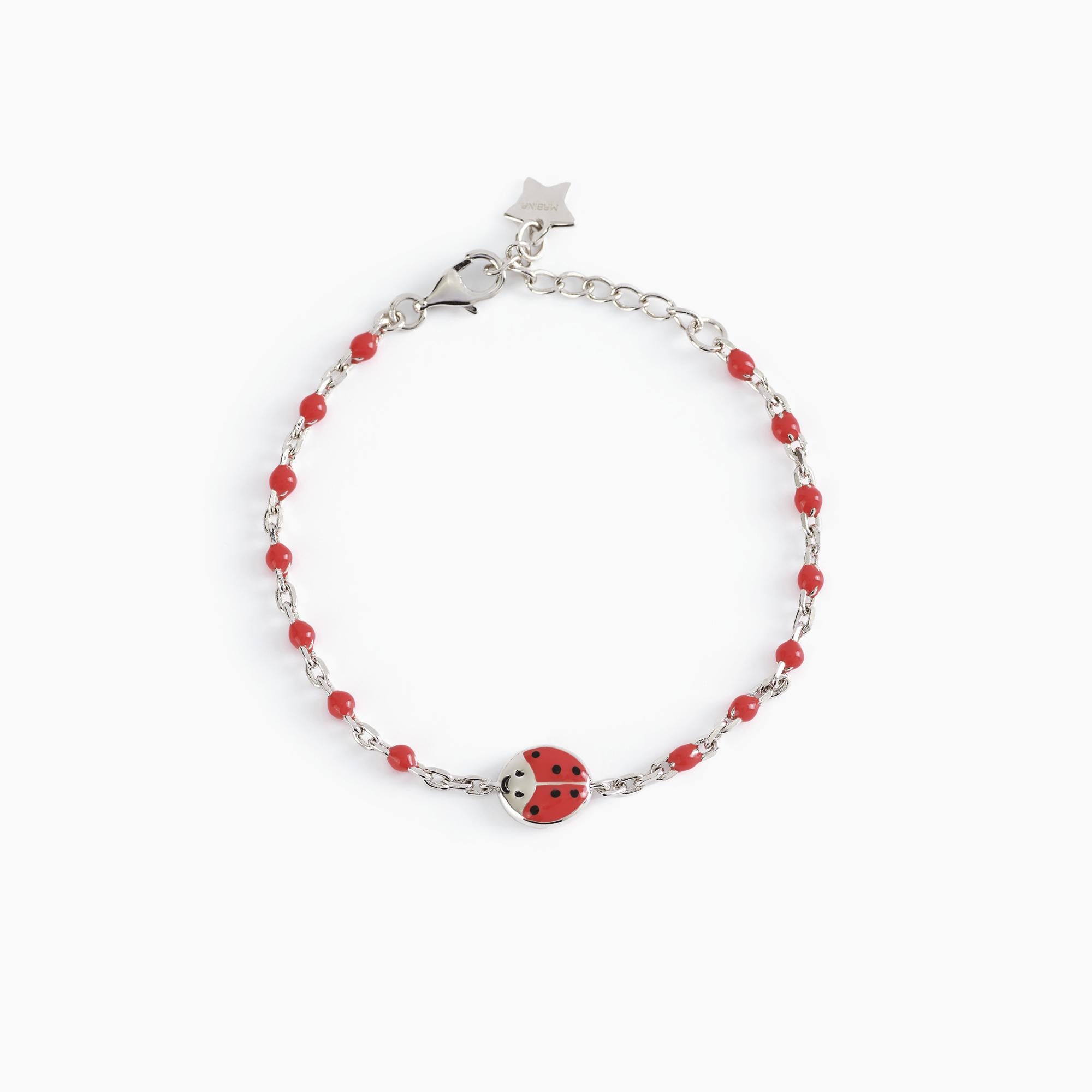 Mabina Junior - Bracelet with ladybug FORTUNELLA - 533482