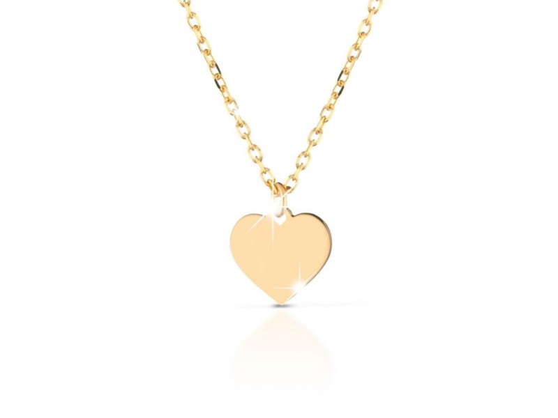 Le Bebè Heart necklace in yellow gold - LBB146-N