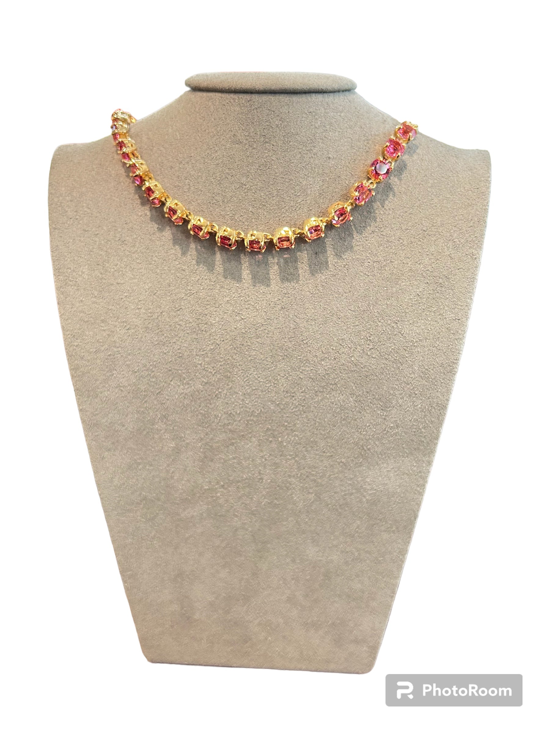 IL Mio Re - Necklace with rose quartz in golden bronze - ILMIORE CL 020 GQ