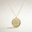Damiani 18kt yellow gold and diamond choker - 20029127