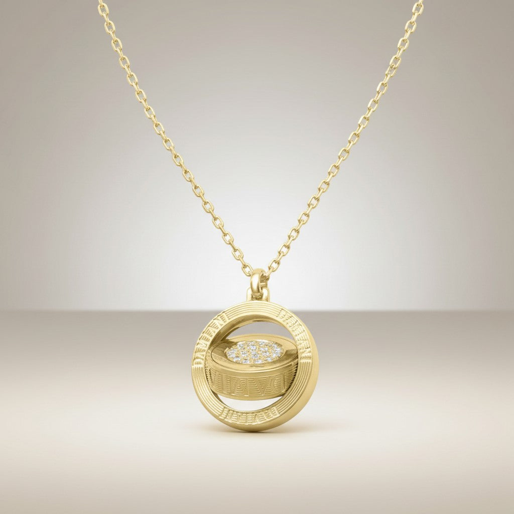 Damiani 18kt yellow gold and diamond choker - 20029127