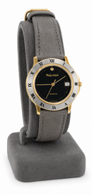 Orologio Philip Watch Vintage, collezione Romain, quadrante nero e movimento quarzo, 34mm - 2145