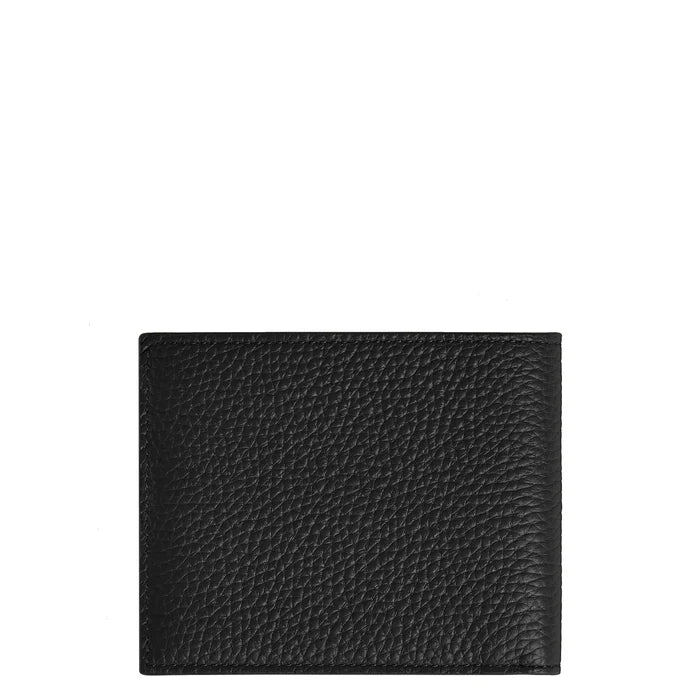 PORTAFOGLIO montblanc 4 scomparti con portamonete, colore nero - 220217