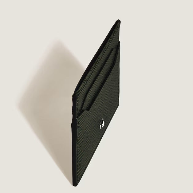 Porta carte Montblanc 5 scomparti, colore verde Multikhaki - 220282