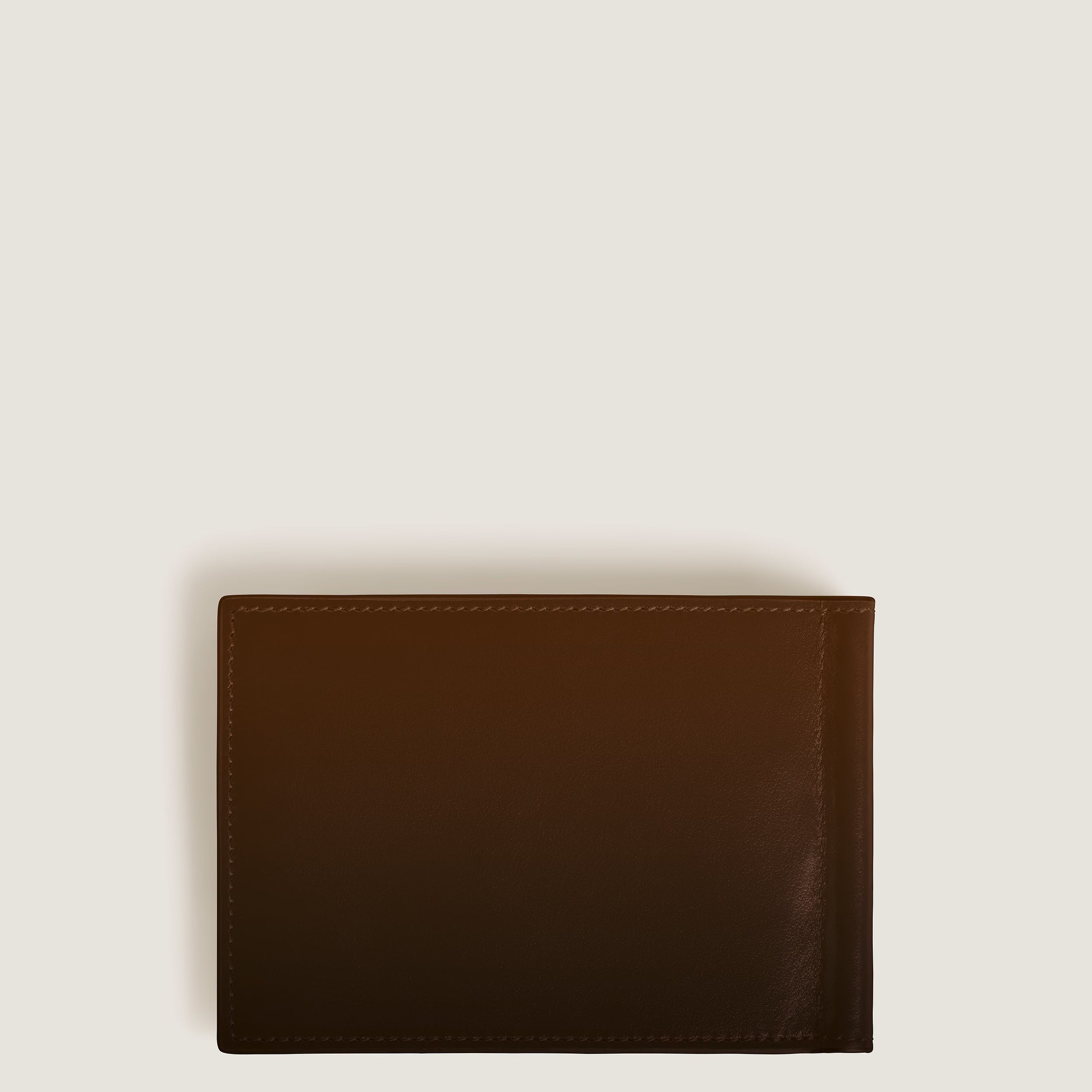 Montblanc Portafoglio 6 Tasche con Fermasoldi in Pelle Meisterstück Sfumato brown - 220316